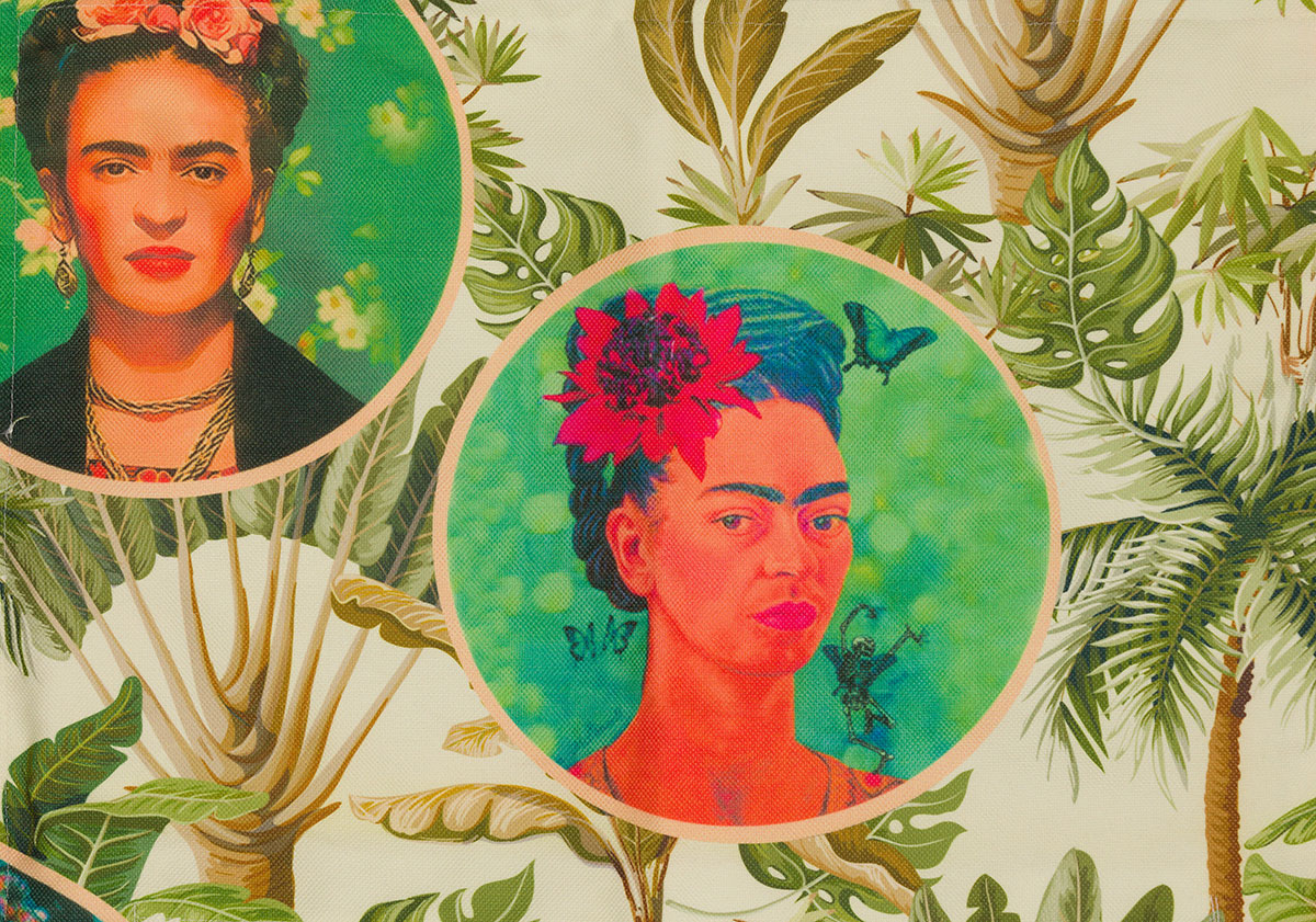 Pillow with frida calo 35x50